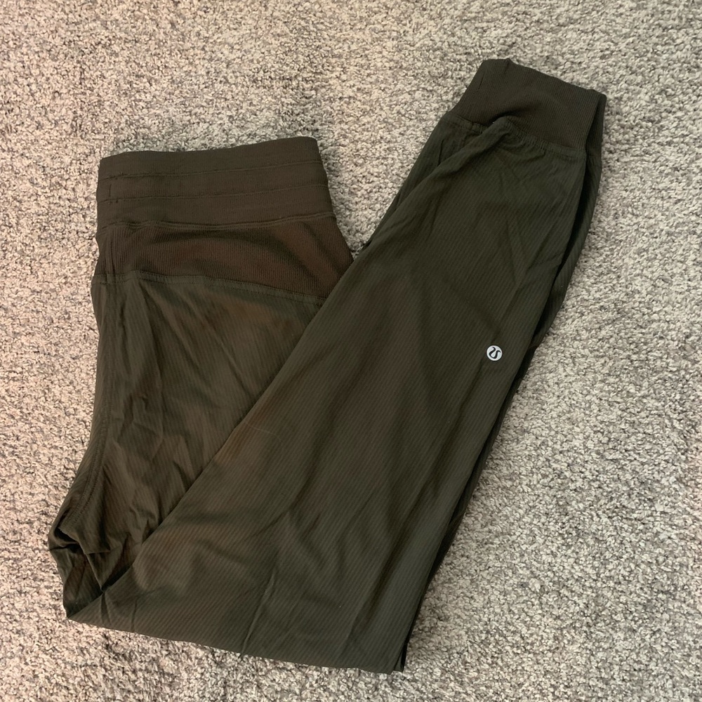 Lululemon Dark Olive Dance Studio Joggers